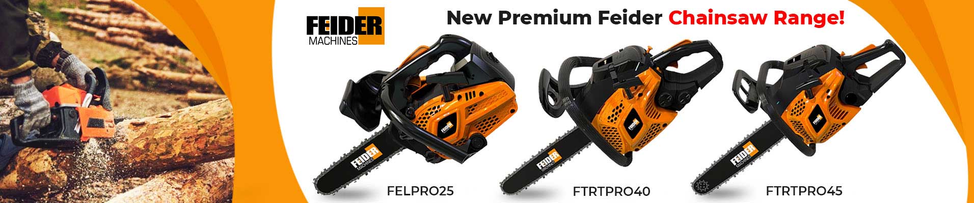 New Premium Range Of Chainsaws From Feide 2r